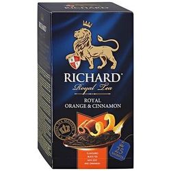Чай Ричард черный 25пак по 2г Orange & Cinnamon