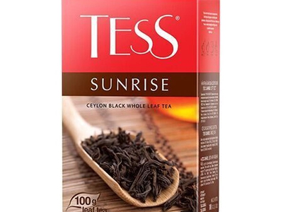 Чай Tess черный 100г Sunrise