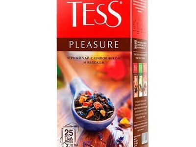 Чай Tess черный 25пак по 1,5г Pleasure