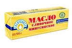 Масло сливочное Минусинское 83% 500г в/в БЗМЖ