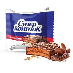 Печенье Конти Супер Контик 50г шоколадный вкус
