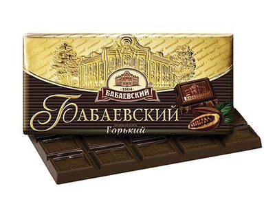 Шоколад Бабаевский 100г горький